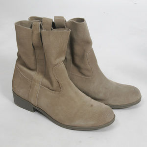 NEWAmerican Eagle Leather Taupe Ankle Boots-Size 6